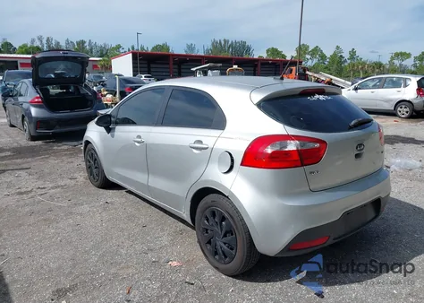 2012 Kia Rio5 Lx из США, поврежденный, VIN KNADM5A31C6087627
